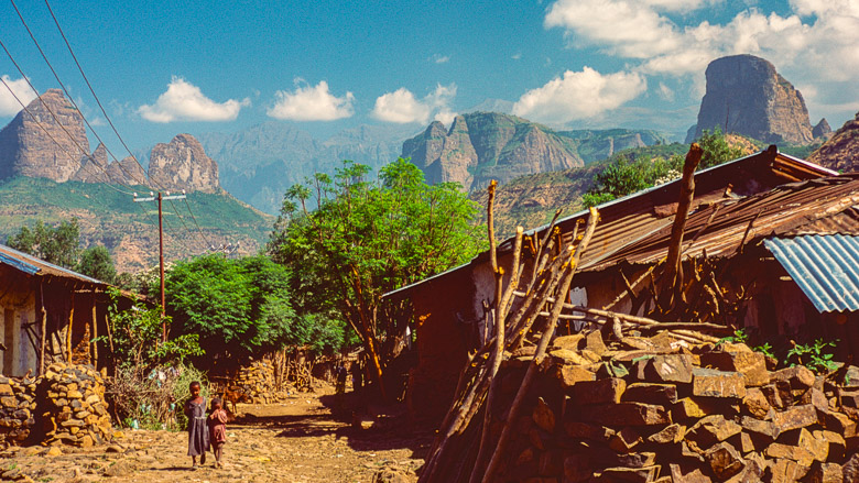 Etiopia, Simien, 