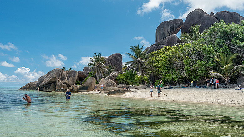 Seszele, La Digue, 