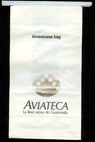 Torba Aviateca La Linea Aérea De Guatemala
