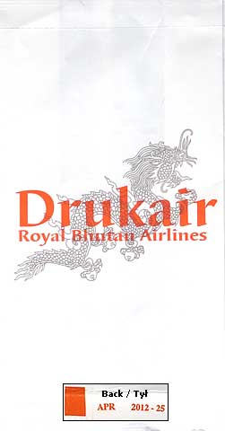 Torba Druk Air - Royal Bhutan Airlines