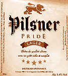 Etykieta piwa Pilsner
