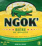 Etykieta piwa Ngok (Republika Kongo) Etykieta piwa