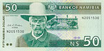Banknot 50 dolarów Namibii