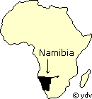 Namibia i Afryka